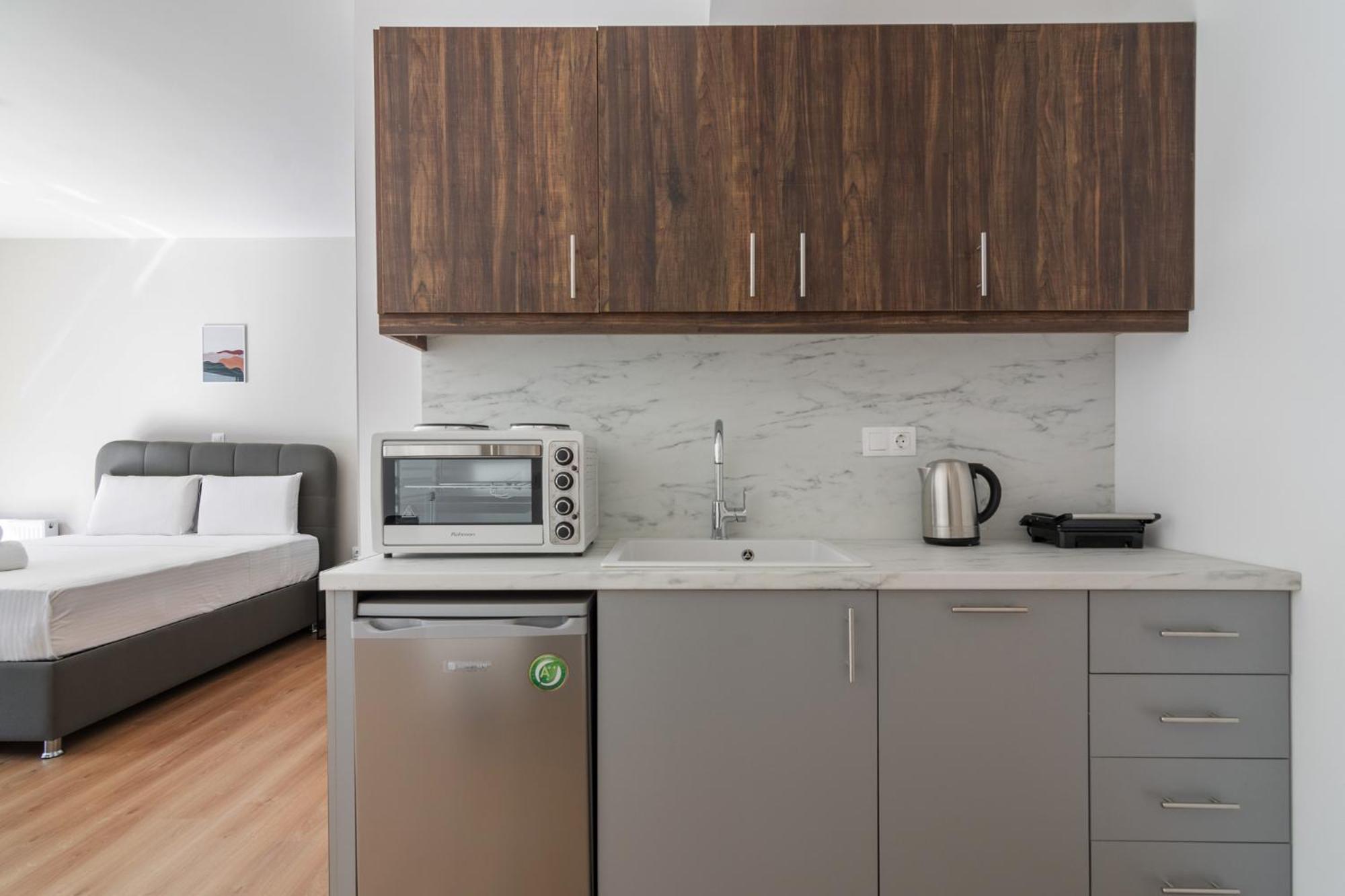 Leochares Lifestyle Apartments - Self Check-In Atenas Quarto foto