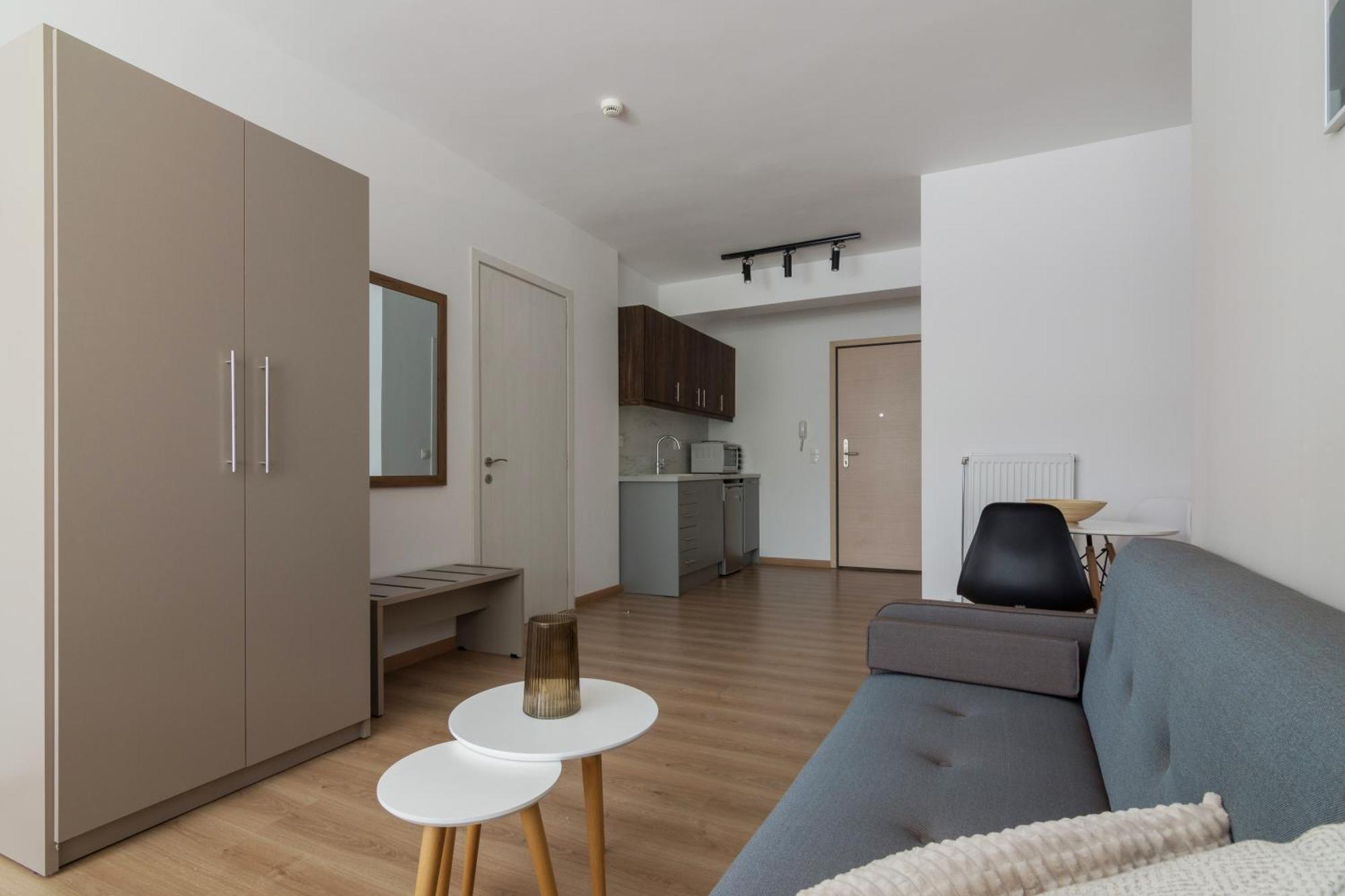 Leochares Lifestyle Apartments - Self Check-In Atenas Quarto foto