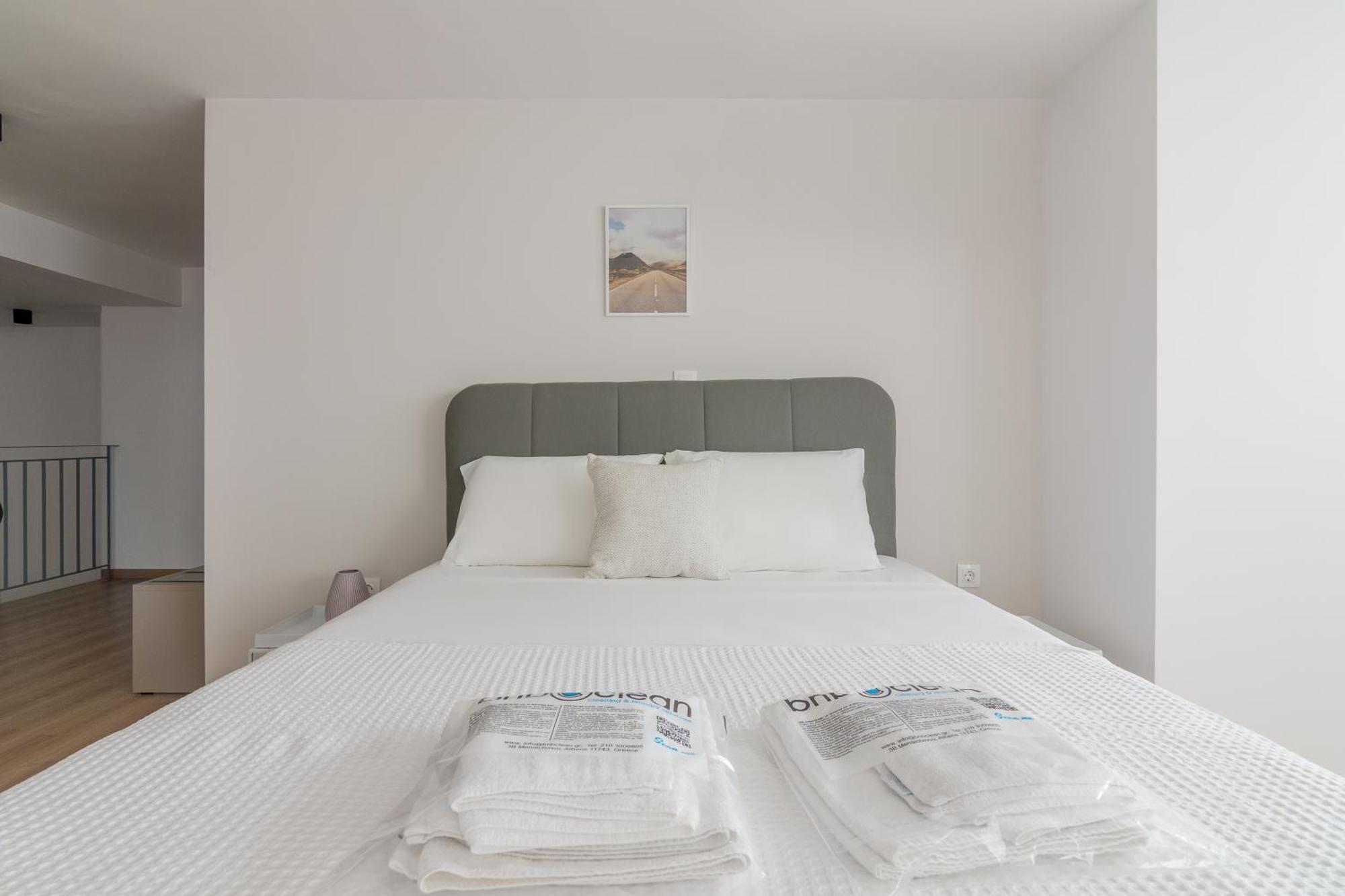 Leochares Lifestyle Apartments - Self Check-In Atenas Quarto foto