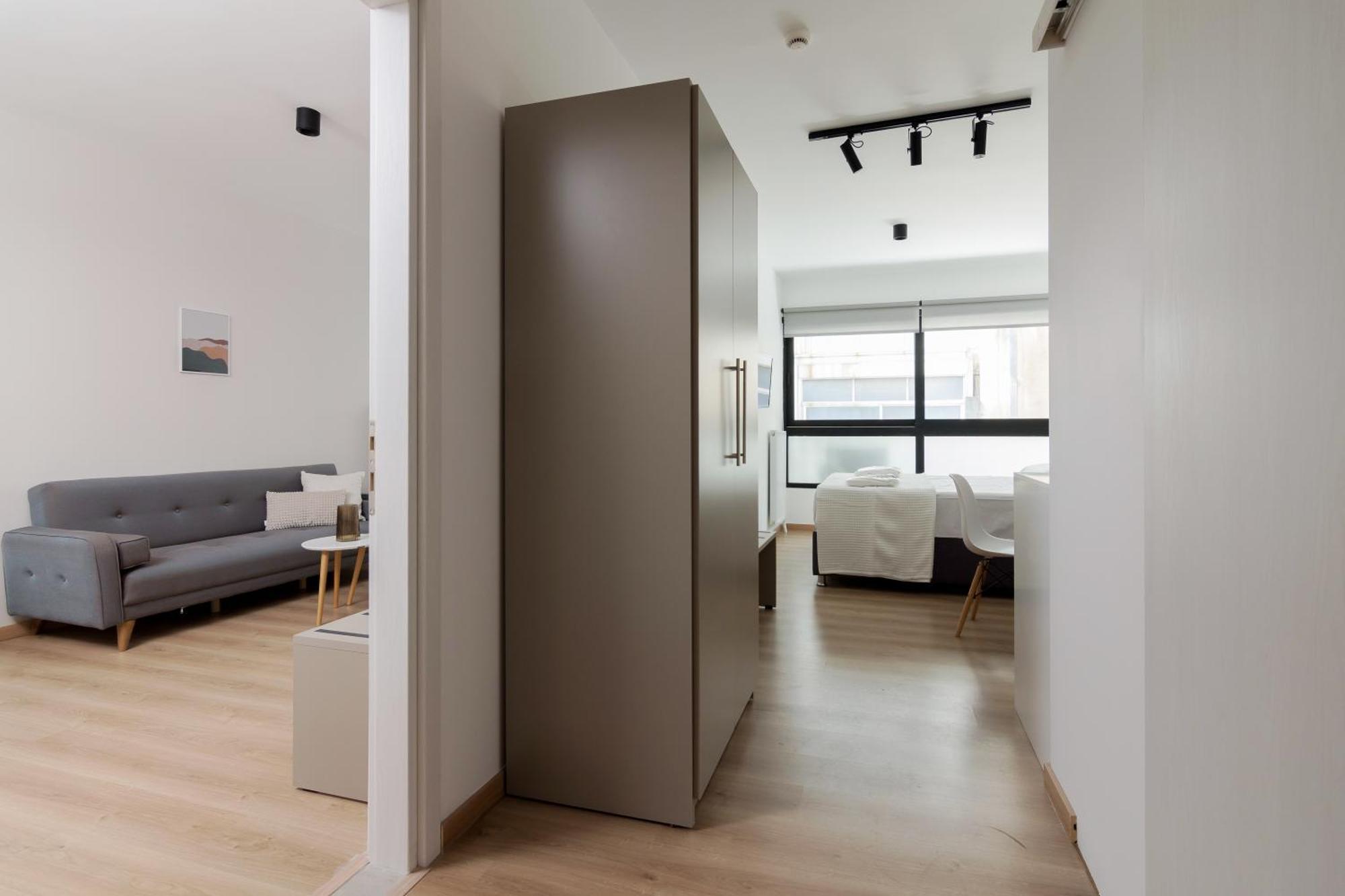 Leochares Lifestyle Apartments - Self Check-In Atenas Quarto foto